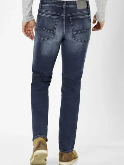 Paddock`s Jeans<Herren 5-Pocket Jeans - PIPE Slim Fit medium stone uni