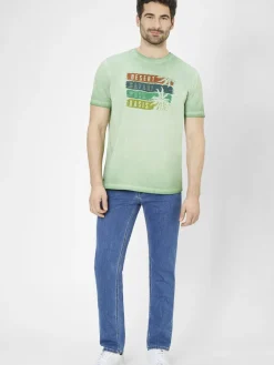 Paddock`s Jeans<Herren 5-Pocket Jeans - RANGER PIPE Regular Fit medium stone uni