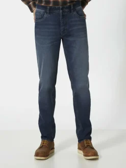 Redpoint Jeans<Herren 5-Pocket Jeans - TORONTO Regular Fit medium stone uni