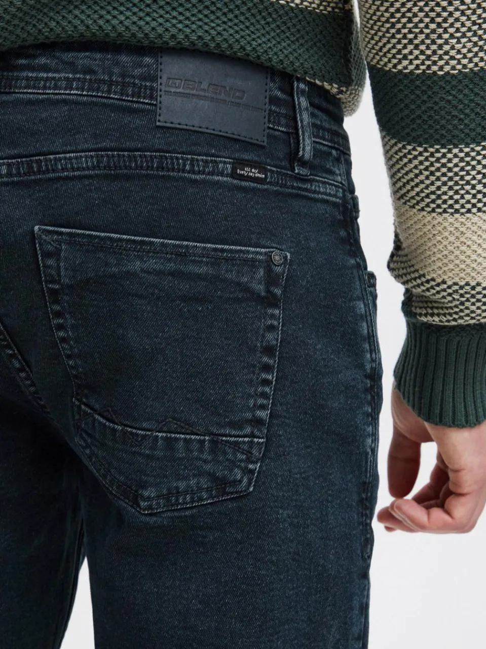 BLEND Jeans<Herren 5-Pocket-Jeans dark stone uni