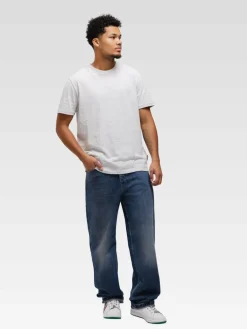 Carlo Colucci Jeans<Herren 5-Pocket-Jeans - BRONX blau uni