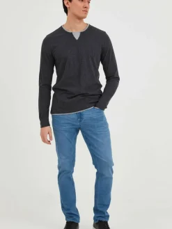 BLEND Jeans<Herren 5-Pocket-Jeans - BHBengo light stone uni