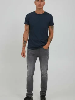 BLEND Jeans<Herren 5-Pocket-Jeans - BHEdgar grau uni