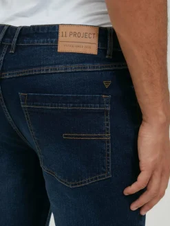 11 Project Jeans<Herren 5-Pocket-Jeans - PRBettino dark stone uni