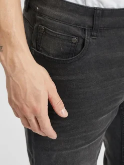 Solid Jeans<Herren 5-Pocket-Jeans - SDFynn grau uni