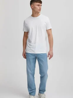 Solid Jeans|Hosen<Herren 5-Pocket-Jeans - SDRyder hellblau uni