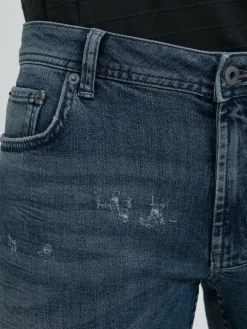 Herren Solid Jeans><noscript><img width=