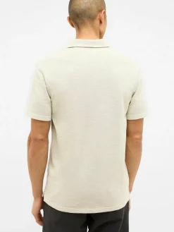 Mustang Poloshirts<Herren Polo beige uni