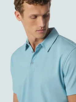 No Excess Poloshirts<Herren Polo aqua uni