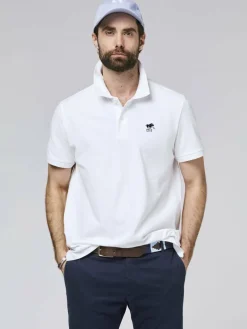 Polo Sylt Poloshirts<Herren Polo weiß uni