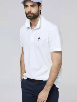 Polo Sylt Poloshirts<Herren Polo weiß uni