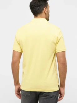 Mustang Poloshirts<Herren Polo gelb uni