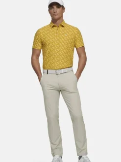 MEYER Poloshirts<Herren Polo - Phil gelb bedruckt