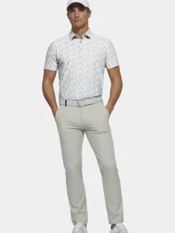 MEYER Poloshirts<Herren Polo - Phil weiß bedruckt