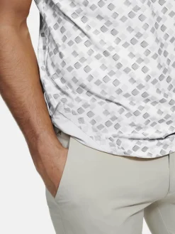 MEYER Poloshirts<Herren Polo - Phil weiß bedruckt
