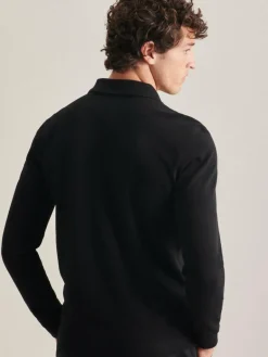 Seidensticker Poloshirts<Herren Polo - Uni schwarz uni