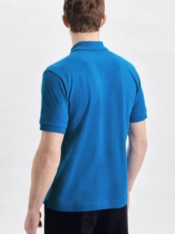 Seidensticker Poloshirts<Herren Polo - Uni türkis uni