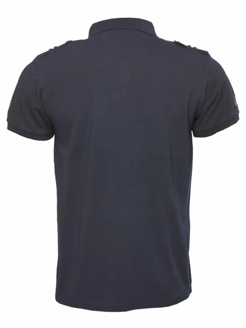 Topgun Poloshirts<Herren Polo Shirt blau uni