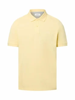 s.Oliver Poloshirts<Herren Poloshirt vanille uni