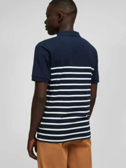 Daniel Hechter Poloshirts<Herren Poloshirt blau gestreift