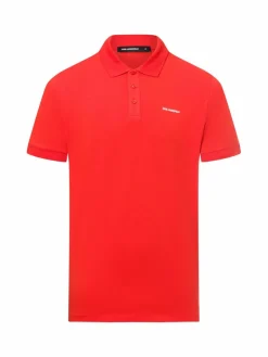 KARL LAGERFELD Poloshirts<Herren Poloshirt orange uni