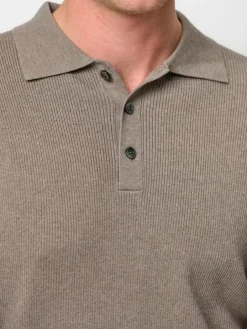 Profuomo Poloshirts<Herren Poloshirt braun uni