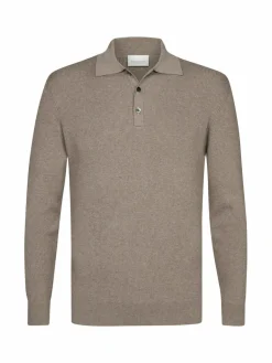 Profuomo Poloshirts<Herren Poloshirt braun uni