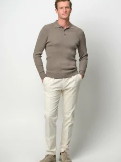 Profuomo Poloshirts<Herren Poloshirt braun uni