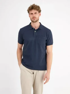 LERROS Poloshirts<Herren Poloshirt marine uni