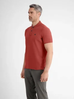 LERROS Poloshirts<Herren Poloshirt rot uni