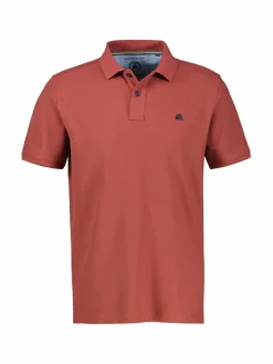 LERROS Poloshirts<Herren Poloshirt rot uni