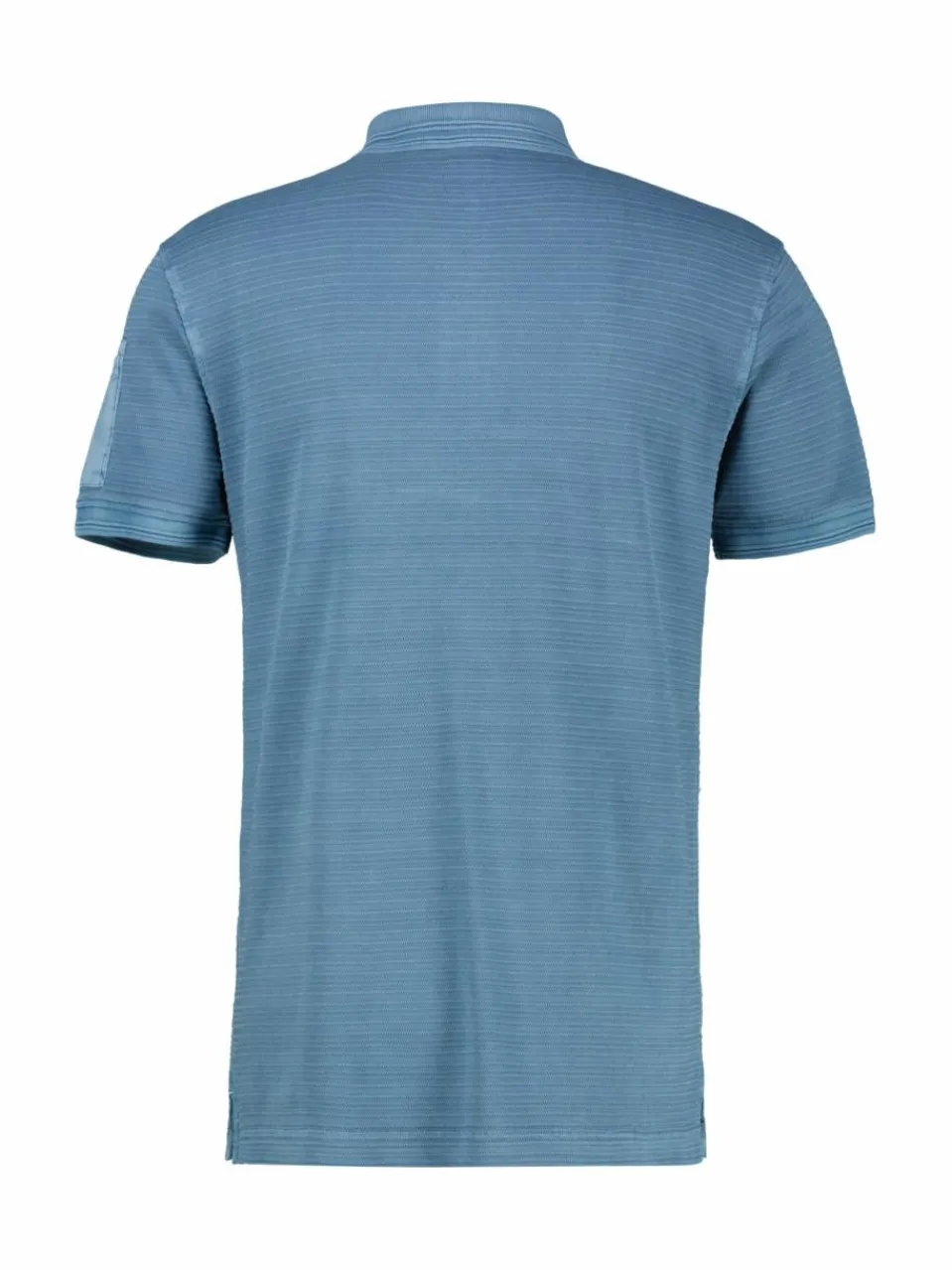 LERROS Poloshirts<Herren Poloshirt hellblau gestreift