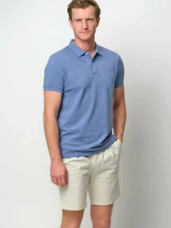 Profuomo Poloshirts<Herren Poloshirt hellblau uni