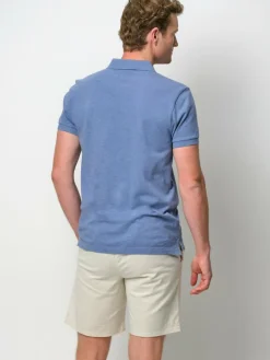 Profuomo Poloshirts<Herren Poloshirt hellblau uni