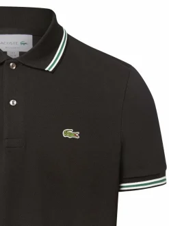 Lacoste Poloshirts<Herren Poloshirt schwarz uni