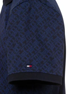 Tommy Hilfiger Poloshirts<Herren Poloshirt marine indigo gemustert