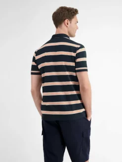 LERROS Poloshirts<Herren Poloshirt marine gestreift