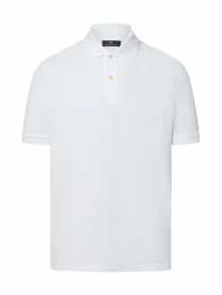 Nils Sundström Poloshirts<Herren Poloshirt weiß uni
