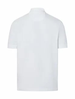 Nils Sundström Poloshirts<Herren Poloshirt weiß uni