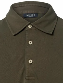 MAERZ Poloshirts<Herren Poloshirt khaki uni