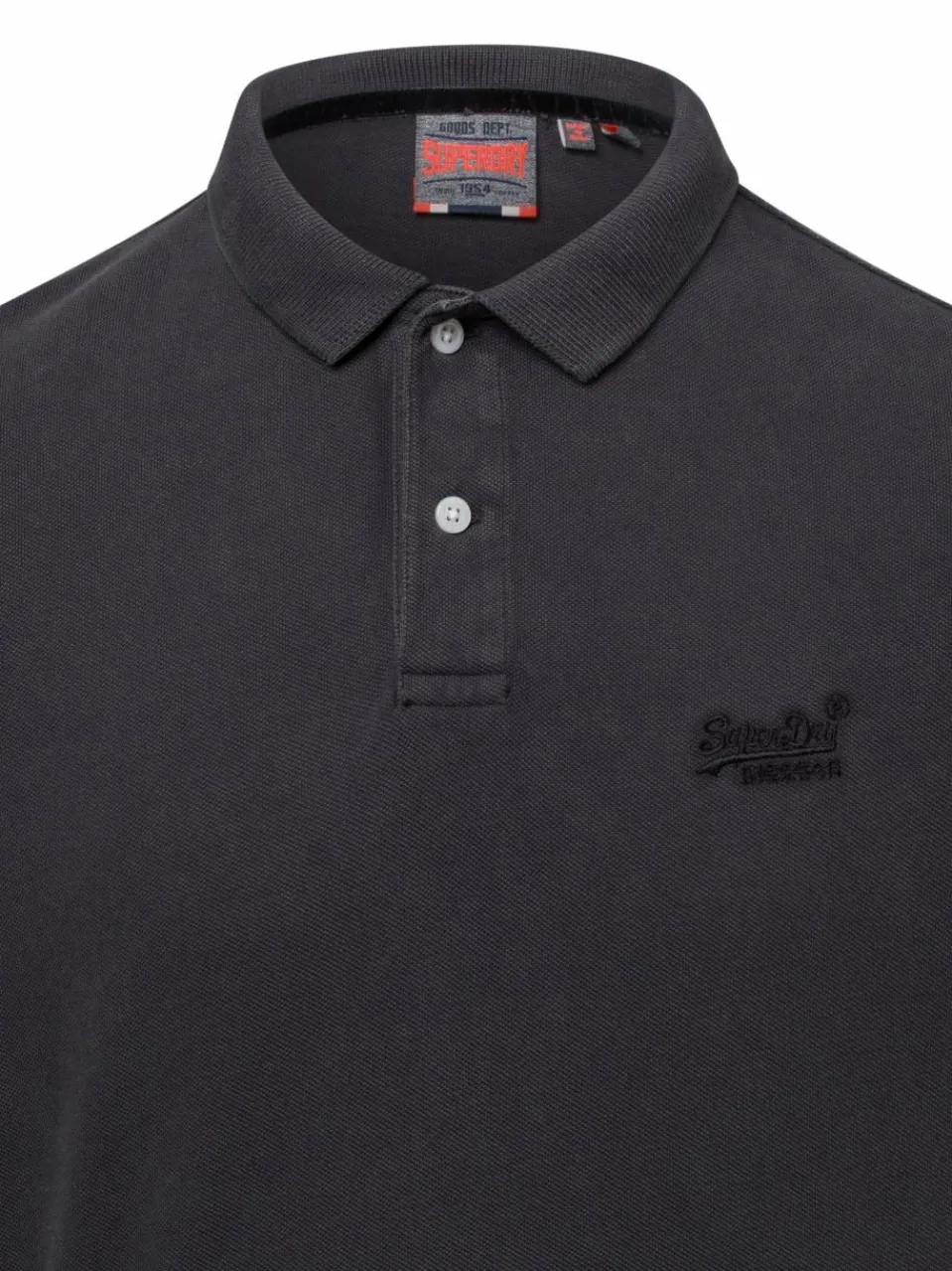 Superdry Poloshirts<Herren Poloshirt grau uni