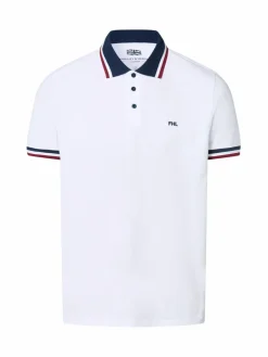 Finshley & Harding London Poloshirts<Herren Poloshirt weiß uni