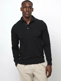 Profuomo Shirts<Herren Poloshirt marine uni