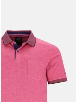 hajo Poloshirts<Herren Poloshirt rosa uni