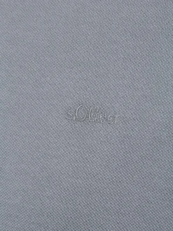s.Oliver Poloshirts<Herren Poloshirt hellgrau uni