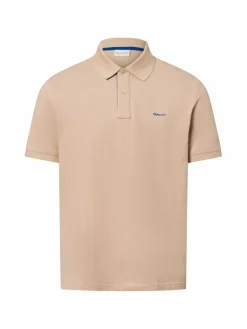 Gant Poloshirts<Herren Poloshirt beige uni