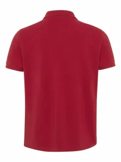 Polo Sylt Poloshirts<Herren Poloshirt bordeaux rot uni