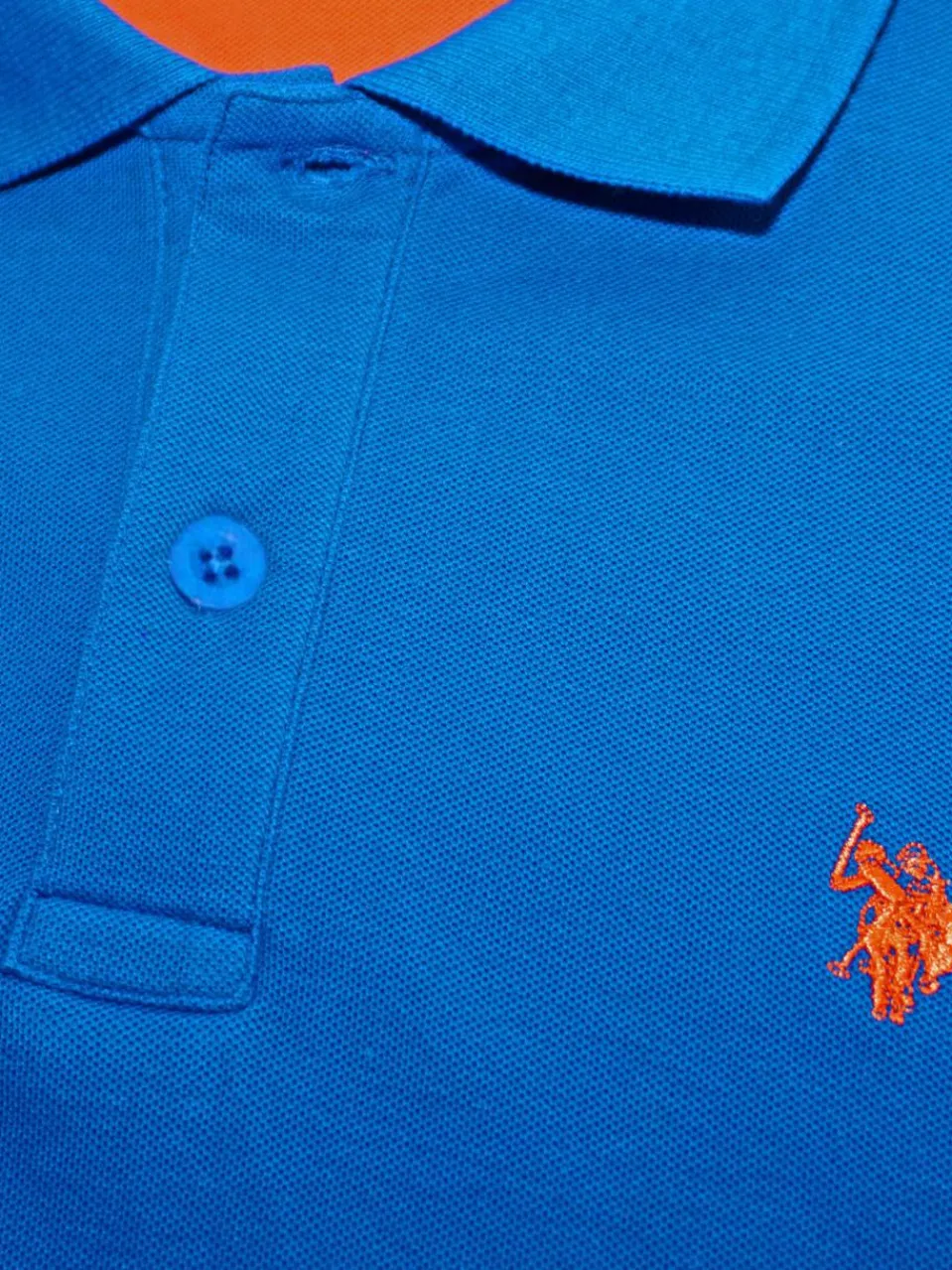 U.S. Polo Assn. Poloshirts<Herren Poloshirt blau uni