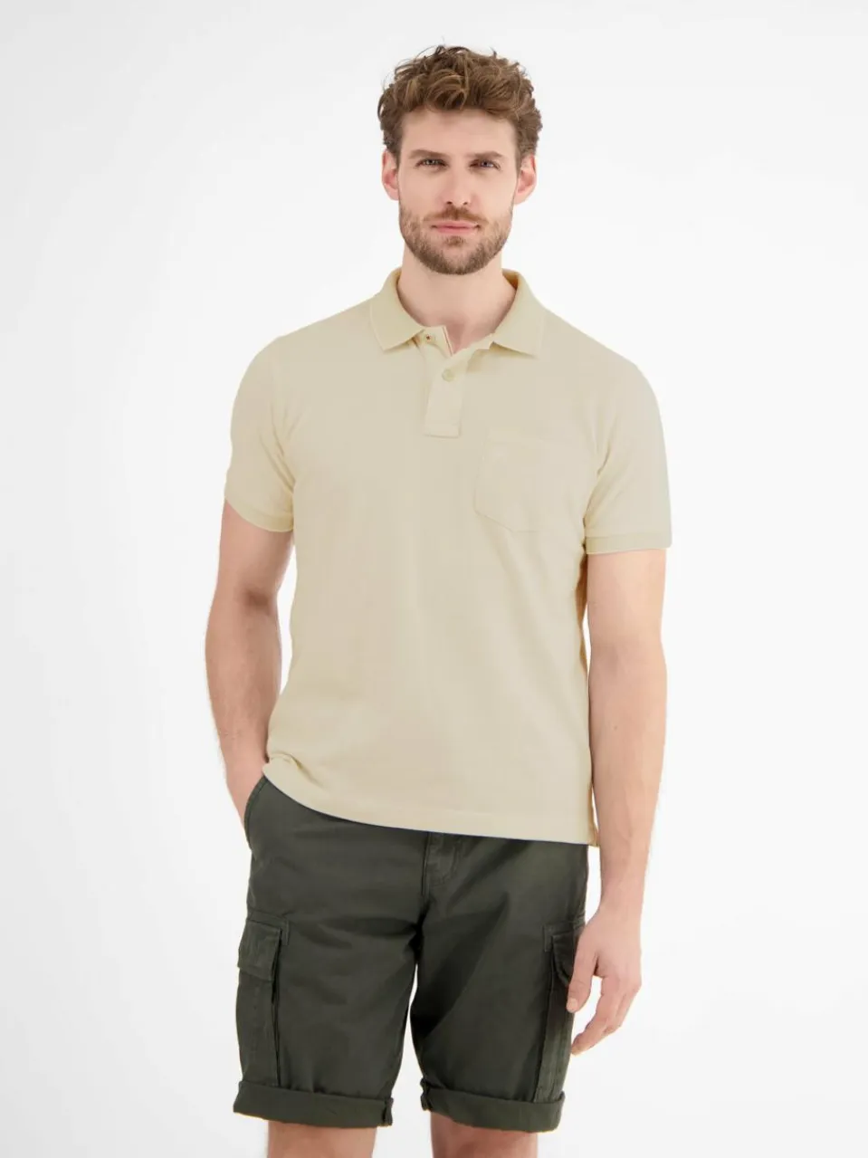 Herren LERROS Poloshirts>Herren Poloshirt