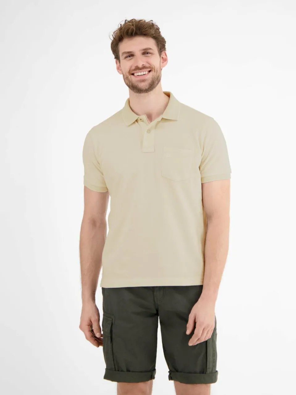 Herren LERROS Poloshirts>Herren Poloshirt